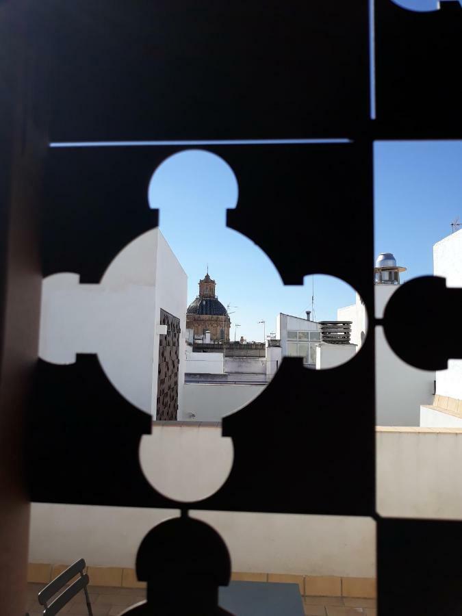 Apartamento Con Terraza En San Luis Apartment Sevilla Bagian luar foto